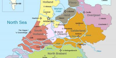Амстердам Голландия карте