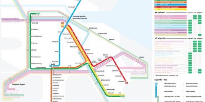 Карта Амстердама Спринтер