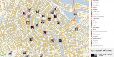 Карта Амстердама вещей, чтобы сделать