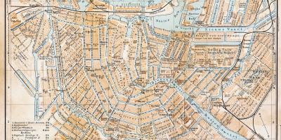 Амстердам Старый город карта
