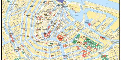 Карты улиц Амстердама Нидерланды