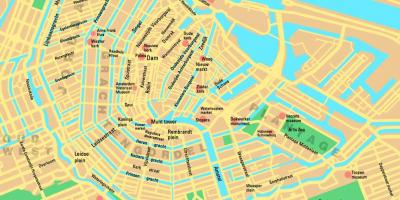 Районы Амстердама карте