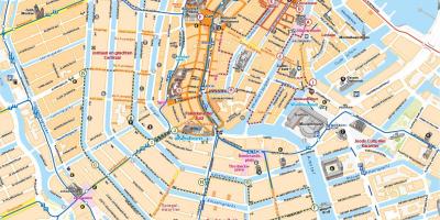 Карта Амстердама центрум
