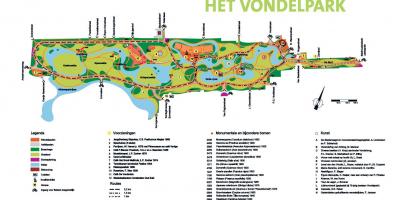 Карта вондела Амстердам