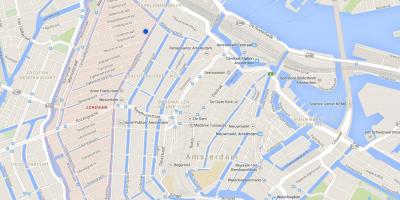 Карта Амстердама Амстердам